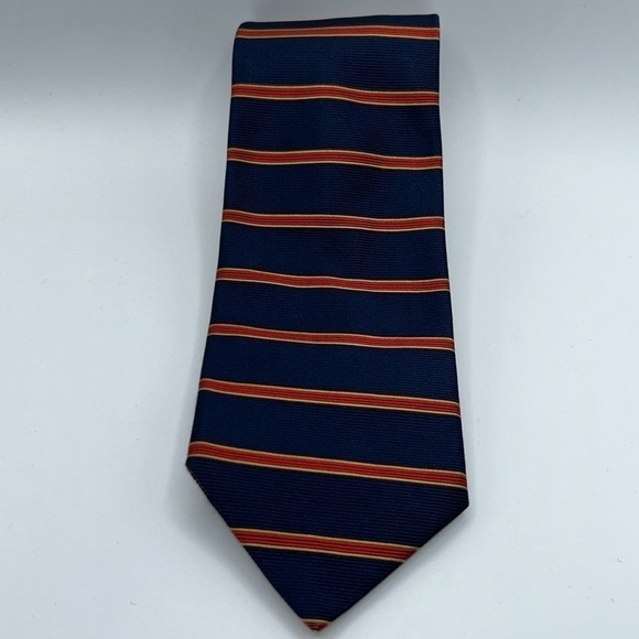 Classic Brooks Brothers Striped Tie 100% Silk - Picture 1 of 5
